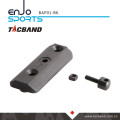 Tacband Tactical Bipod adaptador para Keymod - con Bipod Stud Negro